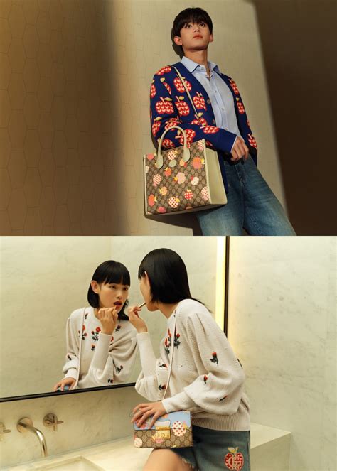 How We Met: A new campaign presents Gucci Les Pommes, the 